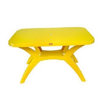 Yellow Plastic Dining table Yellow plastic dining table.jpg